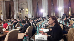 8 March 2019 Foreign Affairs Committee Deputy Chairperson Dubravka Filipovski at the Interparliamentary Conference under the auspices of Romania’s Presidency of the EU Council 